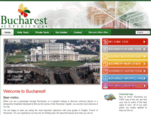 Tablet Screenshot of bucharestexperience.com